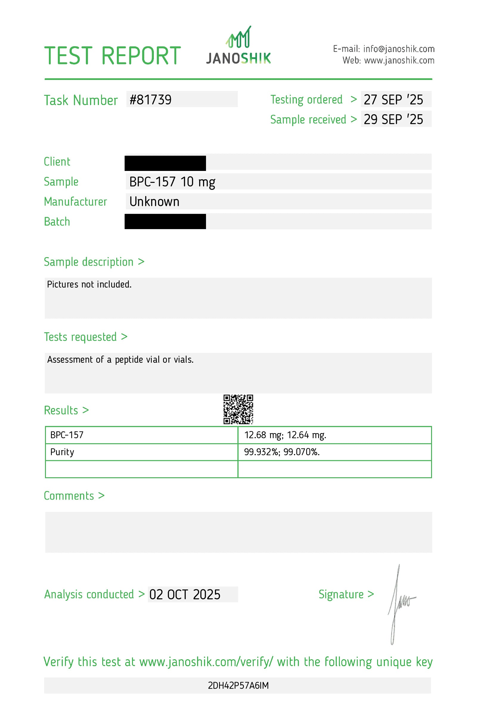 BPC-157 10mg – Research Peptide | Tides Lab