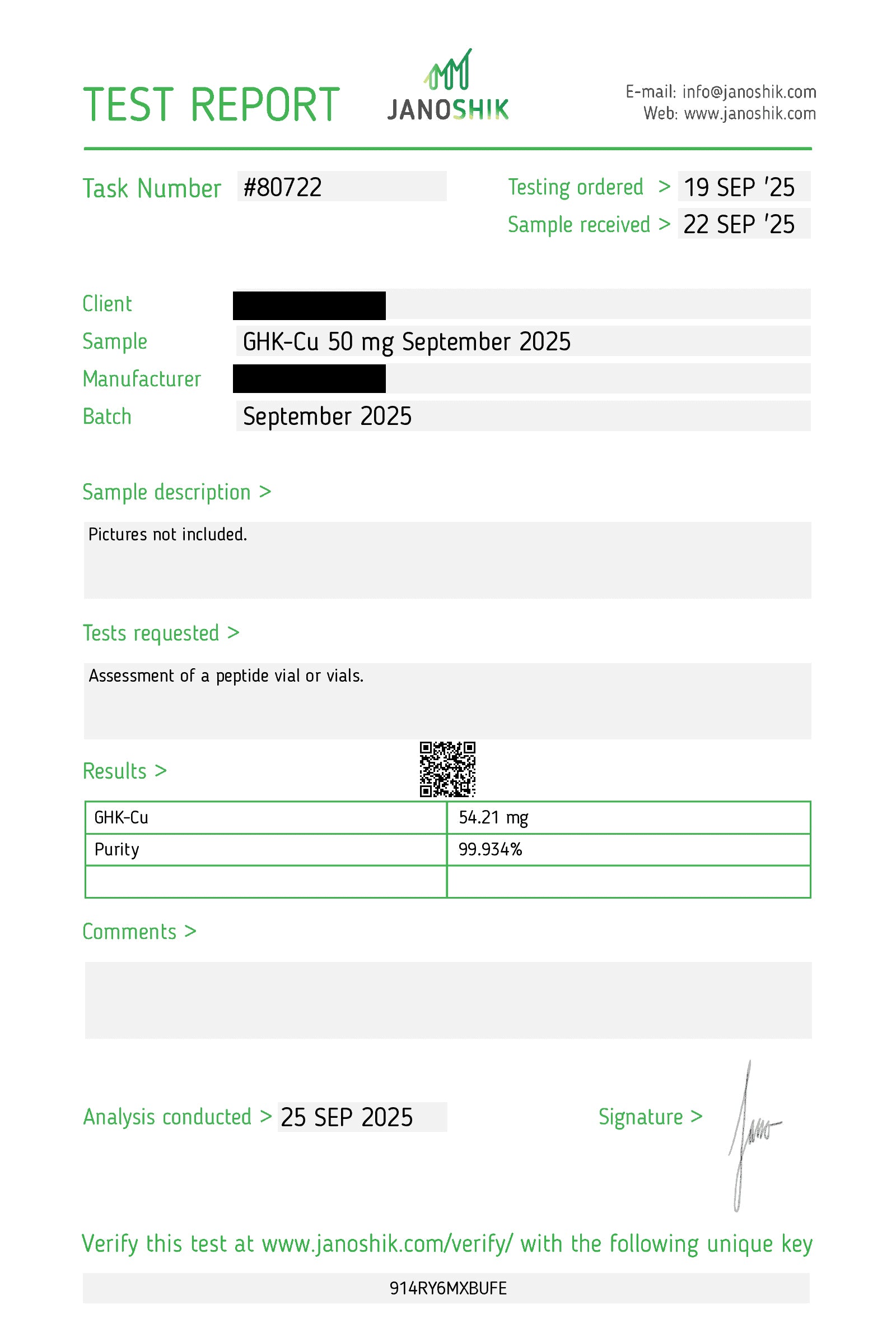 GHK-Cu 50mg – Copper Research Peptide | Tides Lab