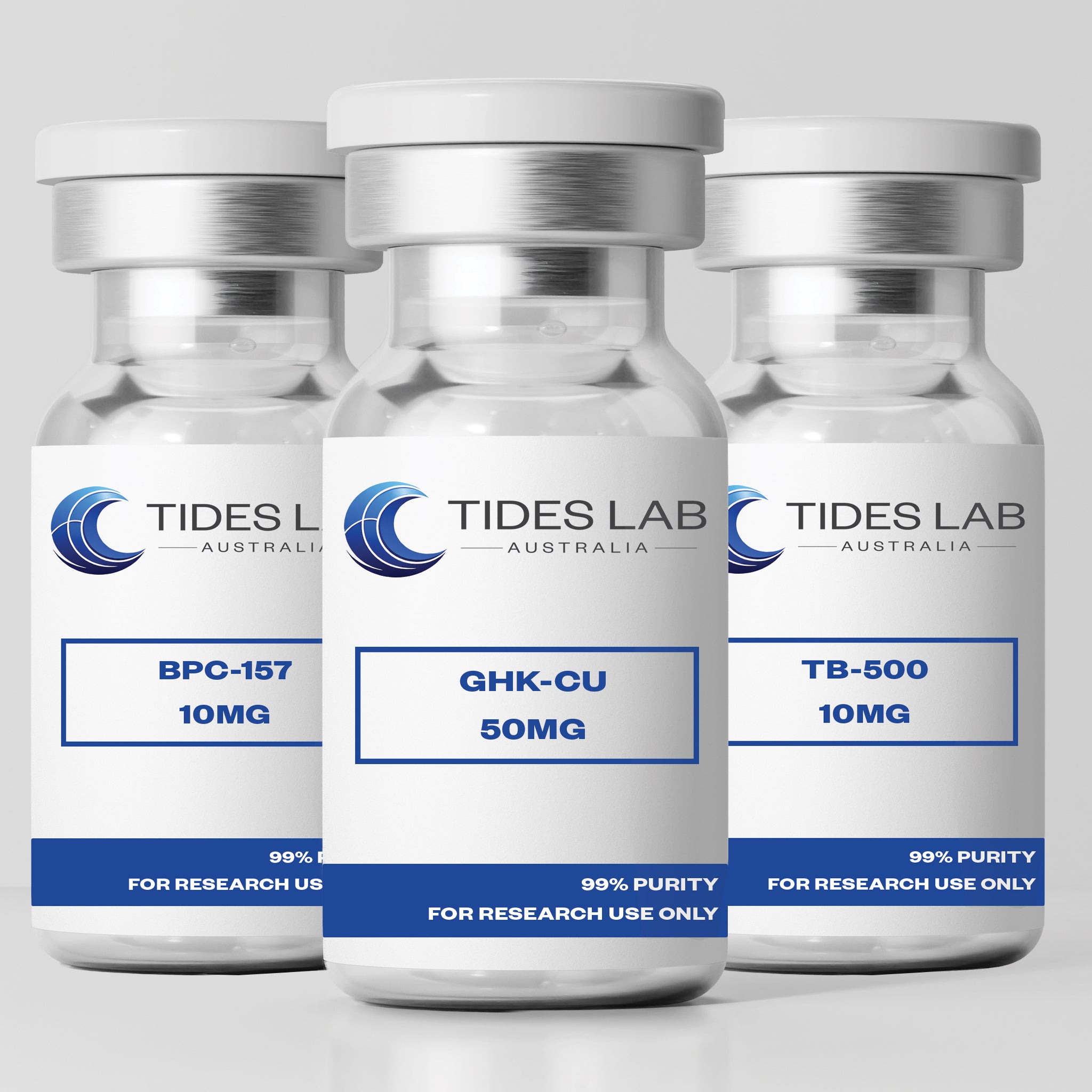 Glow Stack – GHK-Cu, BPC-157 & TB-500 | Tides Lab