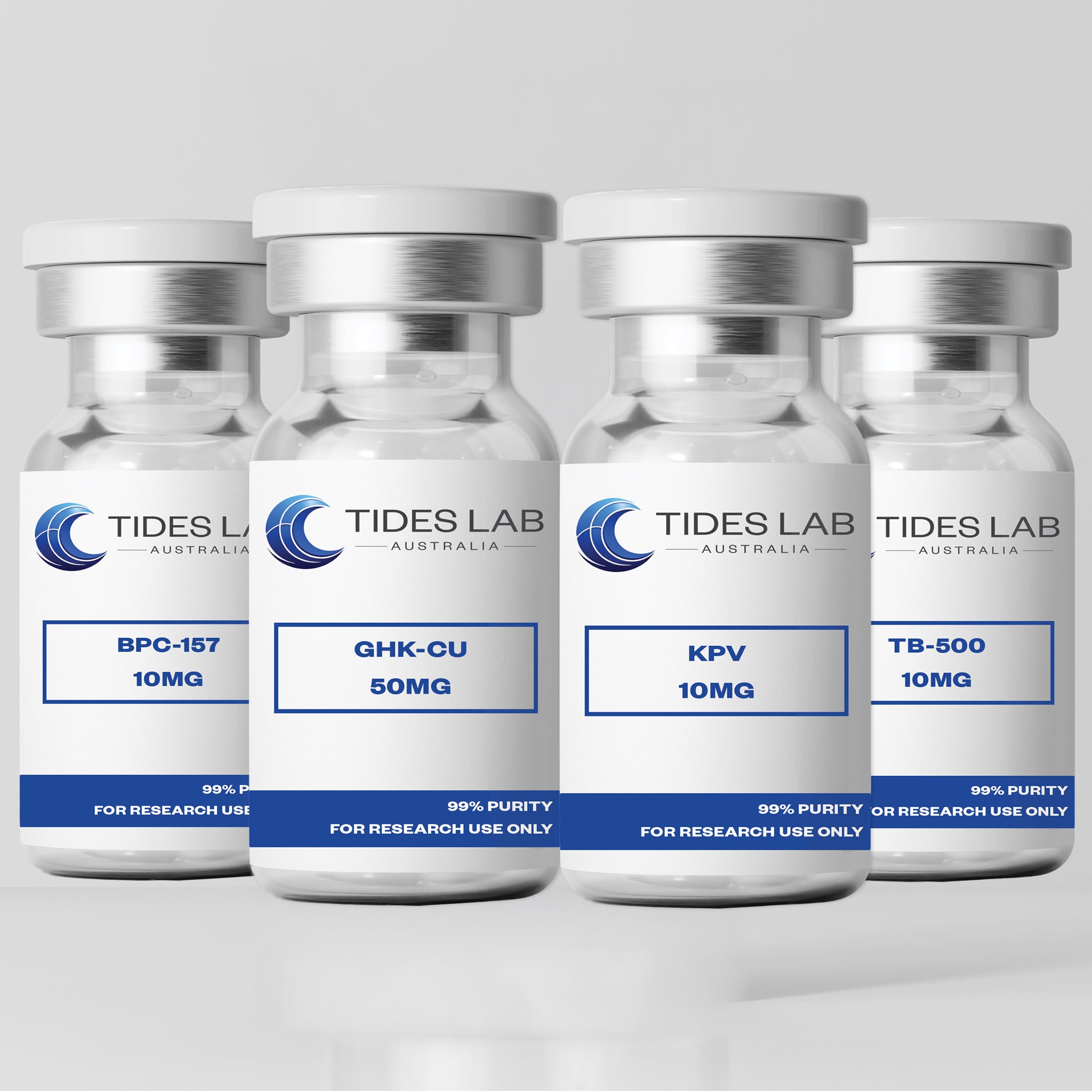 KLOW Stack – KPV, BPC-157, GHK-Cu & TB-500 | Tides Lab
